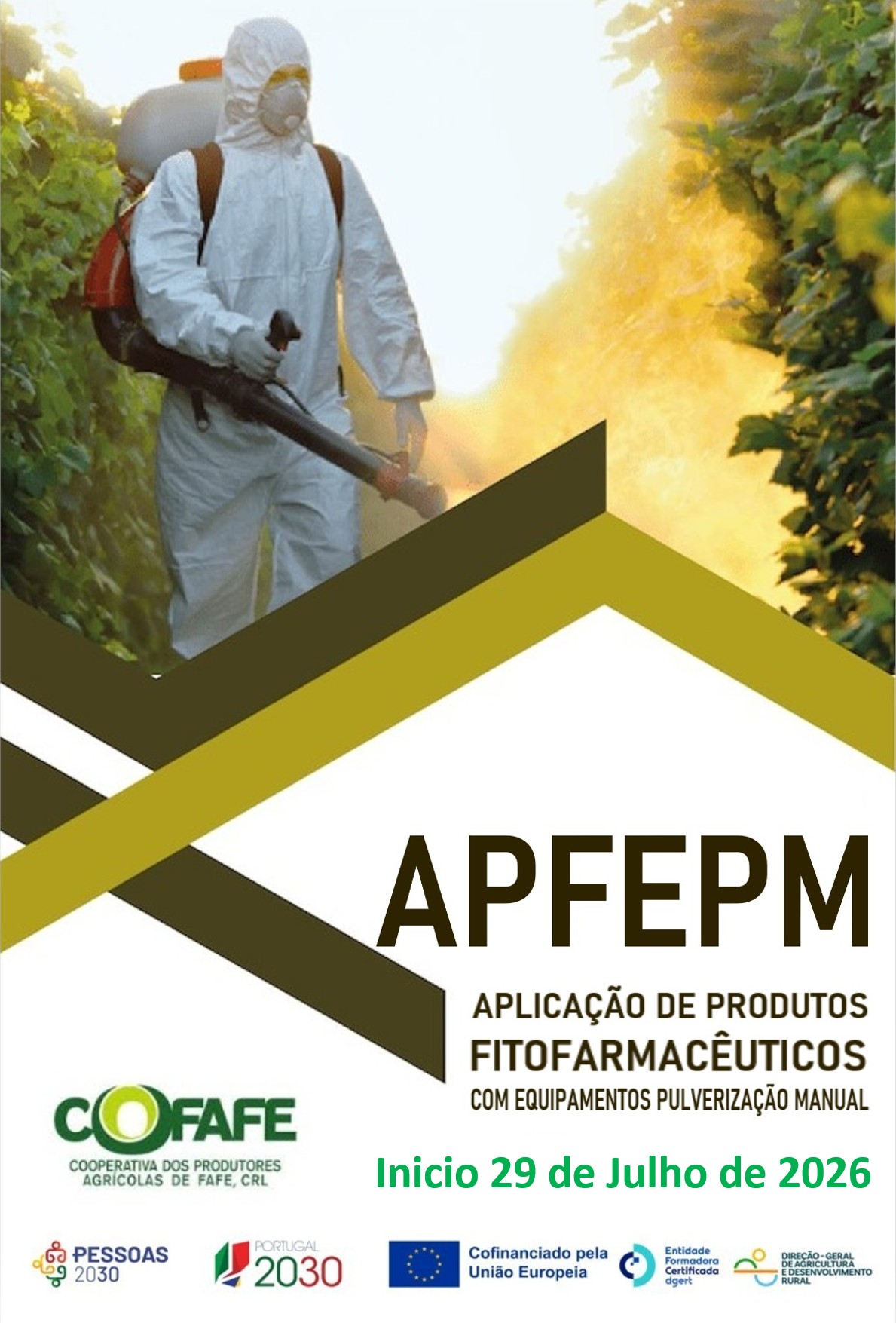 APFEPM - Aplicação de produtos fitofarmacêuticos com Equipamentos de Pulverização Manual